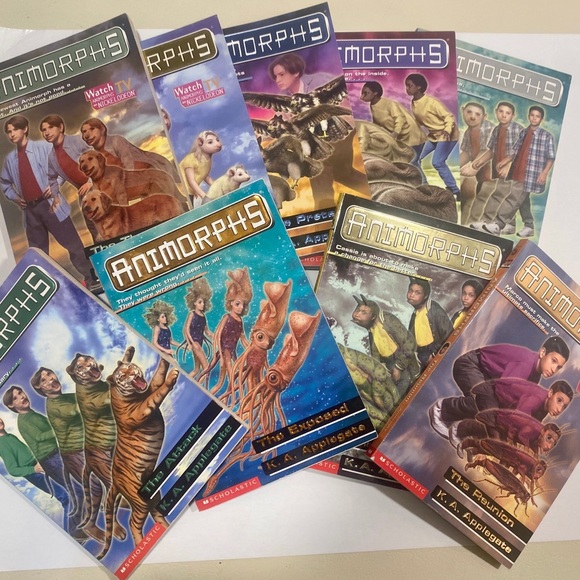 Set of 12 Animorphs Books Young Adult Fantasy YA Novels Bundle Bulk Series - Picture 4 of 9